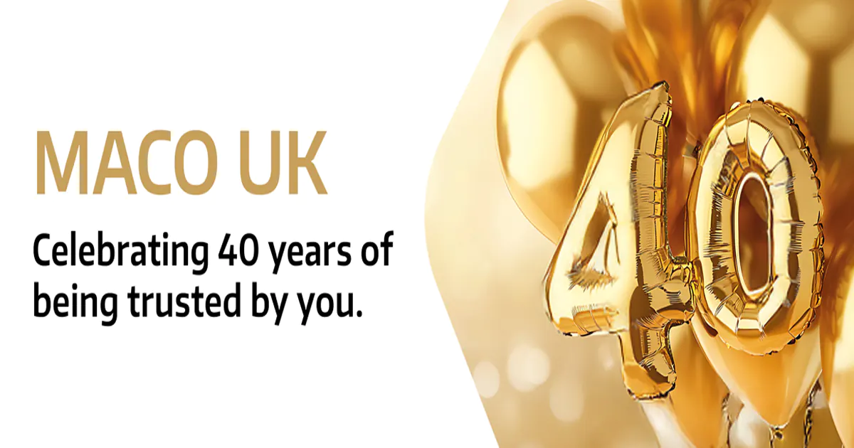 MACO UK turns 40